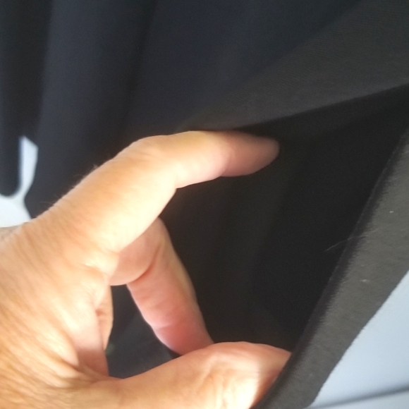 City Chic NWT black waist pullover dress with pockets size XS 14 plus Cu… - Picture 6 of 8